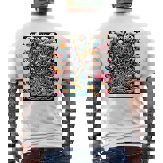 ポップシュールレアリズムローブロウアート 長袖tシャツ メンズTシャツ バックプリント - Kawaiitshirt