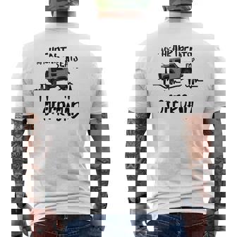 マイハートビーツフォーオフロード 4X4 Jb74 Gj 4Wd ファン用 メンズTシャツ バックプリント - Kawaiitshirt