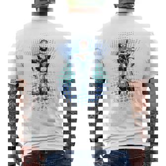 マービンゲイ_002_Back Printed メンズTシャツ バックプリント - Kawaiitshirt