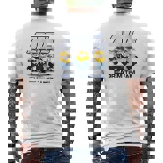 ミニオン Avl Dream Team メンズTシャツ バックプリント - Kawaiitshirt