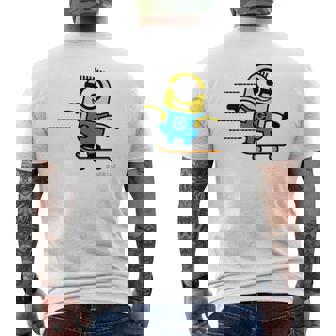 ミニオン Minionkateboard Carl メンズTシャツ バックプリント - Kawaiitshirt