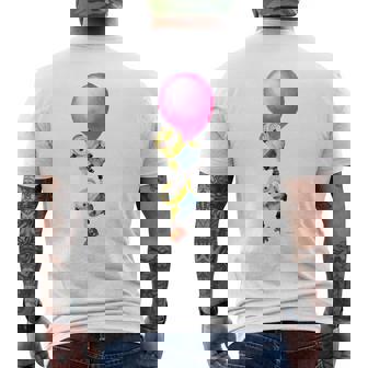 ミニオン Water Colorballoongum メンズTシャツ バックプリント - Kawaiitshirt