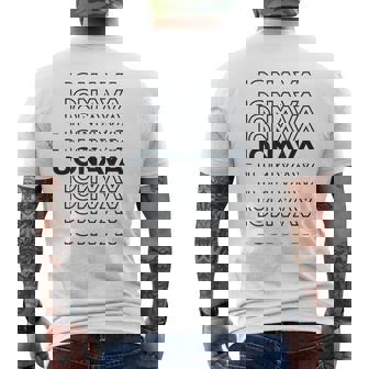 ミニマリストシティ リトアニアモダンジョナバ メンズTシャツ バックプリント - Kawaiitshirt