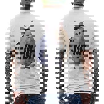 ミームハァキャット面白い 長袖tシャツ メンズTシャツ バックプリント - Kawaiitshirt