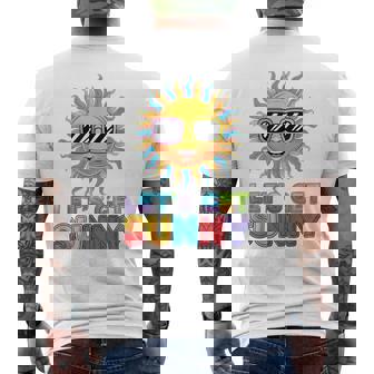 モチベーション輝くレッツゲットサニー活気 メンズTシャツ バックプリント - Kawaiitshirt