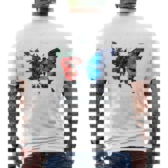 モナーク 蝶 天体 蝶 太陽 月 満ち欠け マジカル。 メンズTシャツ バックプリント - Kawaiitshirt