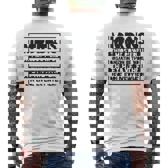 モロン メンズTシャツ バックプリント - Kawaiitshirt