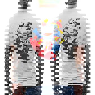 ヤッターマン K メンズTシャツ バックプリント - Kawaiitshirt