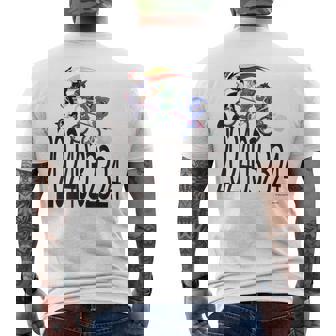 ヤッターマン おしおき三輪車b メンズTシャツ バックプリント - Kawaiitshirt