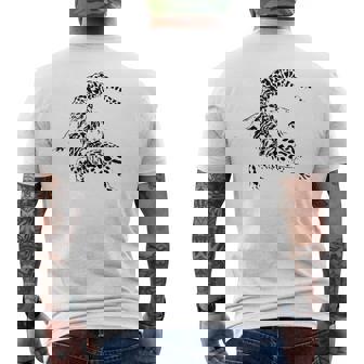 ヤモリ モチーフ 爬虫類 トカゲ テラリウム メンズTシャツ バックプリント - Kawaiitshirt