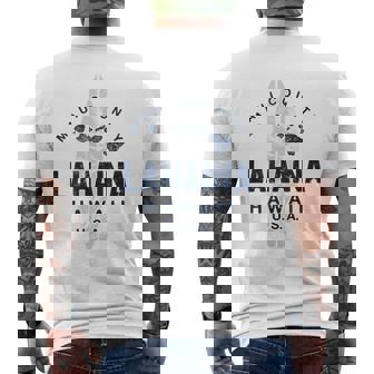 ラハイナ マウイ ハワイ ヴィンテージ ハワイ諸島 サーフ メンズTシャツ バックプリント - Kawaiitshirt