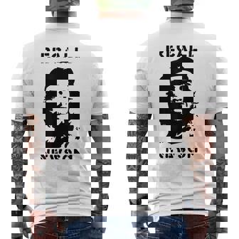 リコール ギャヴィン・ニューソム 反共産主義 反左 チェ・ゲバラ メンズTシャツ バックプリント - Kawaiitshirt