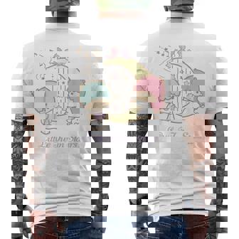 リトルツインスターズ コンサート ライトカラー メンズTシャツ バックプリント - Kawaiitshirt