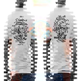 レトロ ヴィンテージ ウィスラー ブラッコム カナダ スキー リゾート 冬 メンズTシャツ バックプリント - Kawaiitshirt