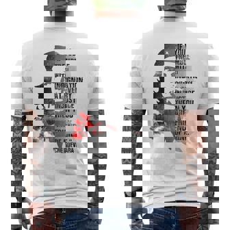 レトロなチェ・ゲバラのアドマイヤーズ革命の名言。ミーム メンズTシャツ バックプリント - Kawaiitshirt