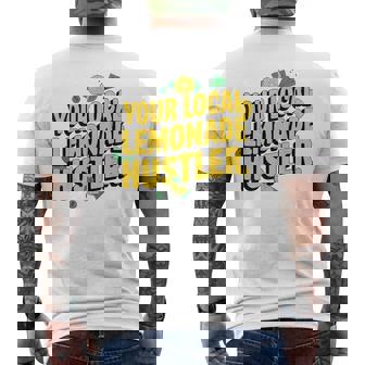 レモネード 起業家 モチベーションハッスル メンズ レディース 男の子 メンズTシャツ バックプリント - Kawaiitshirt
