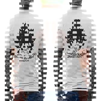 ロックンロール キャッツクラブ メンズTシャツ バックプリント - Kawaiitshirt