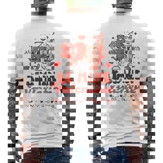 ロマンチックな手描きのスタイル バレンタインデー メンズTシャツ バックプリント - Kawaiitshirt