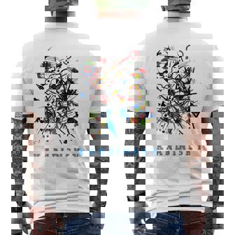 ワシリーカンディンスキー抽象芸術 メンズTシャツ バックプリント - Kawaiitshirt