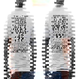 ヴィンテージ 1970 男性用 レトロ 面白い 1970 誕生日 メンズTシャツ バックプリント - Kawaiitshirt