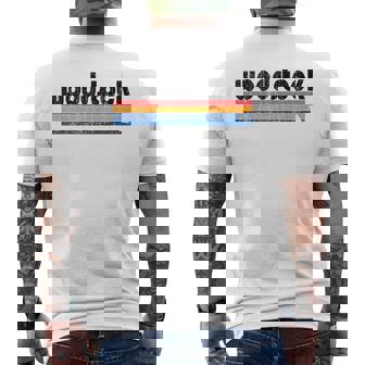 ヴィンテージ 80年代スタイル ウッドストック Ga メンズTシャツ バックプリント - Kawaiitshirt