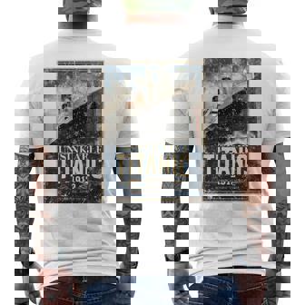 ヴィンテージ Rms タイタニック 1912 クルーズ歴史ポスター 記念品 長袖tシャツ メンズTシャツ バックプリント - Kawaiitshirt