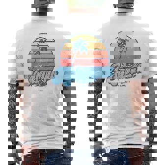 ヴィンテージ カラパナ ハワイ Hi クラシック 70年代 レトロ サーファー メンズTシャツ バックプリント - Kawaiitshirt