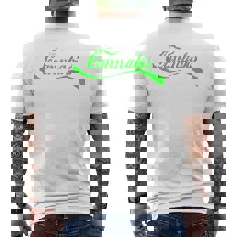 ヴィンテージ カンナビス アート レトロ マリファナ Thc レトロ 420日 ウィード メンズTシャツ バックプリント - Kawaiitshirt