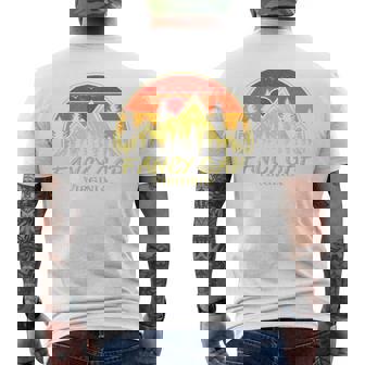 ヴィンテージ ファンシー ギャップ バージニアa 山 ハイキング お土産 メンズTシャツ バックプリント - Kawaiitshirt