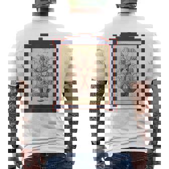 ヴィンテージ 人間の脳 解剖図 メンズTシャツ バックプリント - Kawaiitshirt