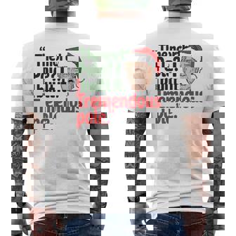 北極I Build It Tremendous Pole 面白い トランプ クリスマス 長袖tシャツ メンズTシャツ バックプリント - Kawaiitshirt