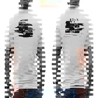古い車 ヴィンテージ メンズTシャツ バックプリント - Kawaiitshirt