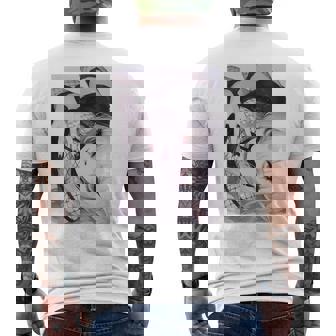 吸血鬼 アニメ ワイフ 長袖tシャツ メンズTシャツ バックプリント - Kawaiitshirt