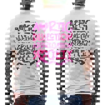 大動脈解離サバイバー メンズTシャツ バックプリント - Kawaiitshirt