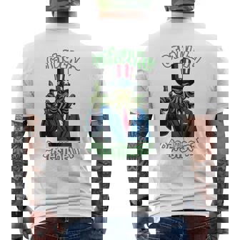 大統領のためのクトゥルフ 長袖tシャツ メンズTシャツ バックプリント - Kawaiitshirt