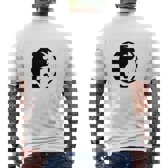 太極拳tシャツ バックプリント Body Mindpirit 陰陽tシャツ メンズTシャツ バックプリント - Kawaiitshirt
