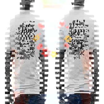 完璧なフローラルギフトアイデア I'm Perfect The Way I Am メンズTシャツ バックプリント - Kawaiitshirt