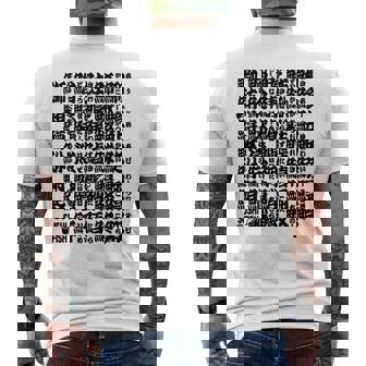 寿司魚の漢字キャラクター 長袖tシャツ メンズTシャツ バックプリント - Kawaiitshirt