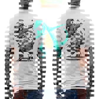 恐竜 ダビングサングラス ダブダンス メンズTシャツ バックプリント - Kawaiitshirt