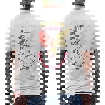 悪魔と天使のパートナー カップルコスチューム バレンタインデー バックプリント メンズTシャツ バックプリント - Kawaiitshirt