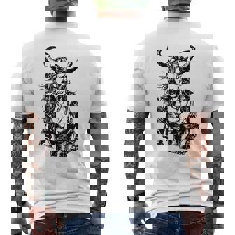 悪魔の女 メンズTシャツ バックプリント - Kawaiitshirt