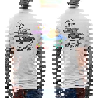 愛しすぎて大好きすぎる。 トレーニング メンズTシャツ バックプリント - Kawaiitshirt