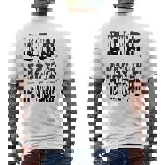 戦争禁止、平和、反戦、戦争禁止 メンズTシャツ バックプリント - Kawaiitshirt