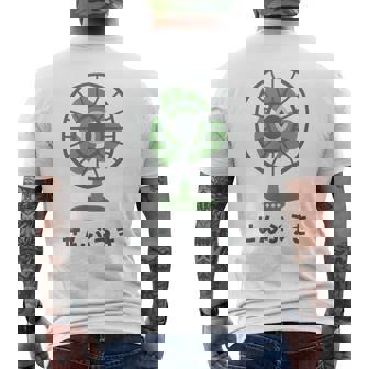 扇風機 昭和 レトロ ファン 昭和家電 昭和風 イラスト シンプル おもしろ かわいい メンズTシャツ バックプリント - Kawaiitshirt