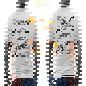 日本 寿司 お土産 メンズTシャツ バックプリント - Kawaiitshirt