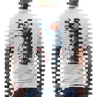 日本の忍者バックプリント。 メンズTシャツ バックプリント - Kawaiitshirt