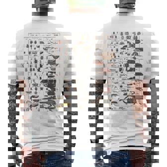 昆虫学者 昆虫学 昆虫 虫の種類 メンズTシャツ バックプリント - Kawaiitshirt