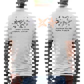 明日x Together Minisode 3 Txt カムバックミニソード 3 メンズTシャツ バックプリント - Kawaiitshirt