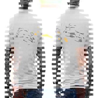 明日から本気出す 面白い猫のことわざ 長袖tシャツ メンズTシャツ バックプリント - Kawaiitshirt