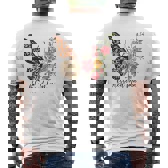 最高のママ史上最高の母の日祝福されたママ 長袖tシャツ メンズTシャツ バックプリント - Kawaiitshirt